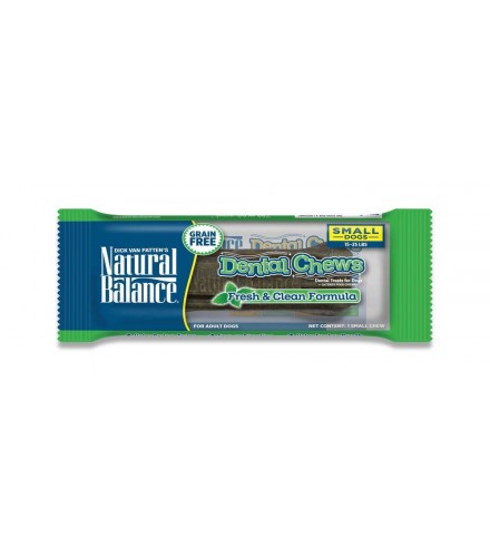 Natural Balance Dental Chews Fresh & Clean Formula Small TRIAL (Case of 25)